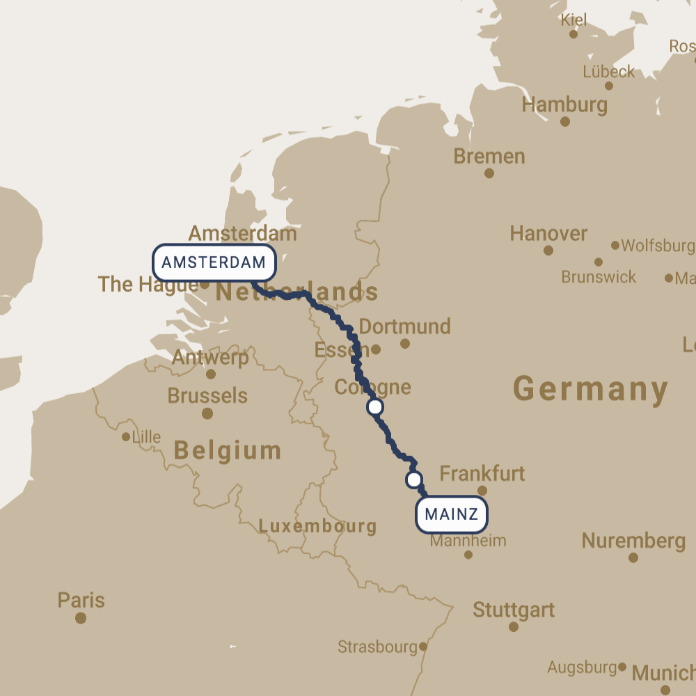 European River Cruises In Rhine